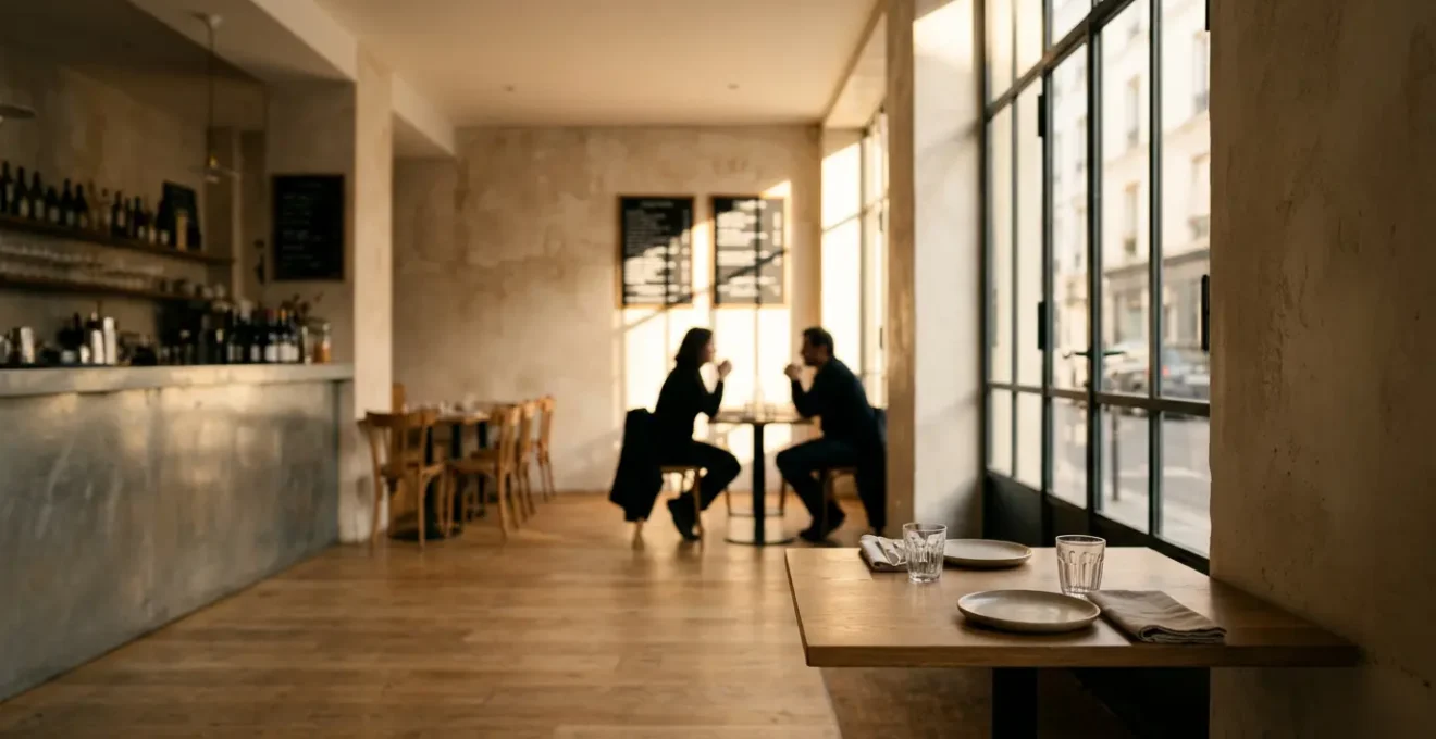 Personne malentendante utilisant des stratégies de placement optimal dans un environnement social bruyant